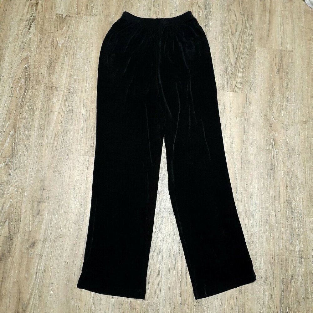 Vintage R&N Richards Slinky Pants ~ Sz 6P ~ Black